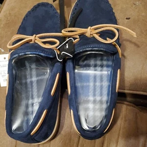 Pantofole Uomo Sonoma, (Media 8-9 Foderate in Pelliccia Ecopelliccia Blu. Nuovo - Foto 1 di 5