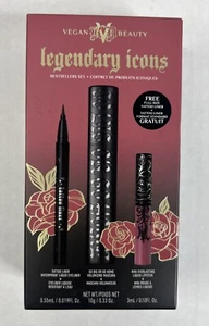 NIB Kat Von D Legendary Icons Bestsellers Set: Mascara, Eyeliner, Lipstick - Picture 1 of 7