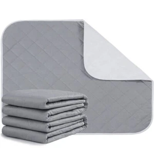 Bed Pads Washable Waterproof, 34"x52" (Pack of 2), Large Incontinence Bed Pad... - Picture 1 of 6