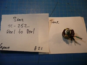 Sony TC-252 Reel To Reel Replacement Parts Tone Potentiometr # 0.5-222-246-11 - Picture 1 of 6
