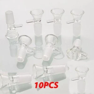 Juego de 10 cuencos de repuesto macho de 14 mm para cabezales de pipa de agua cuenco de vidrio transparente - Imagen 1 de 16