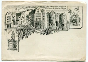 AK Bonn, Weinhaus zum Gequetschten,Albert Willems um 1930 - Imagen 1 de 2