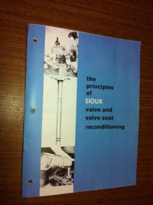 Sioux Valve Seat Grinding Principles Instruction Manual - Picture 1 of 3
