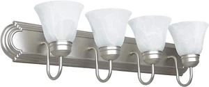 Sunset Lighting F3564-53 Four Light Bath Vanity, Satin Nickel Finish - Picture 1 of 1