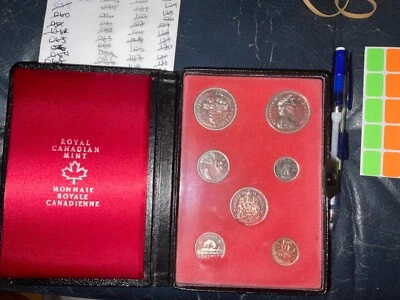 Canada Lot of 4 Double Dollar Specimen Sets 1972,73,74,75 SKU JAN24134 - Image 1 of 4