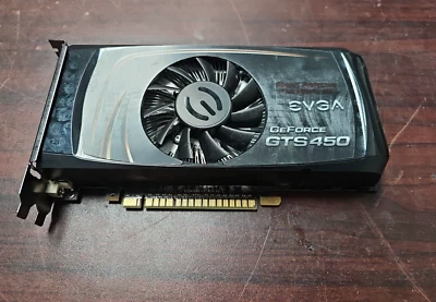 Tarjeta de gráficos EVGA NVIDIA GeForce GTS 450 01G-P3-1452-TR 1GB GDDR5 PCIe Foto 1 de 4