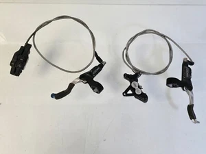 Shimano Deore XT M755 Brakes Set Quad Piston Calipers Levers Front Rear MTB - Picture 1 of 13