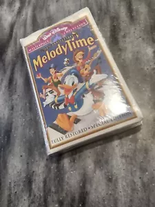 Walt Disney Masterpiece Collection - MELODY TIME Clamshell VHS Tape NEW - Picture 1 of 7