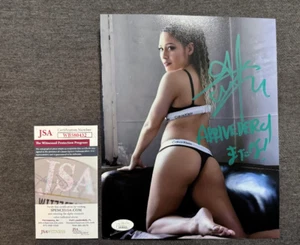 GIULIA Autographed Autograph Auto Signed 8x10 w/Inscription WWE NXT JSA - Picture 1 of 5