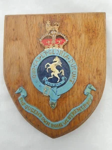 THE QUEEN'S OWN WEST KENT REGIMENT WALL PLAQUE/CREST/SHIELD - Picture 1 of 1