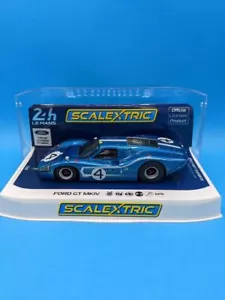 Scalextric C4031 Ford Gt MKIV 1967 Le Mans 24Hrs Deny Hulme/Lloyd Ruby No.4 - Picture 1 of 5