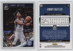 2018-19 Panini Donruss Optic White Sparkle Prizm /20 Jimmy Butler #115
