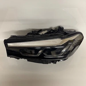 BMW 5 SERIES PASSENGER SIDE LEFT LED HEADLIGHT 5A26FA5 G30 G31 LCI 2020 2023 520 - Picture 1 of 15