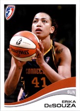 2007 WNBA #16 Erika DeSouza Rookie Basketball Card