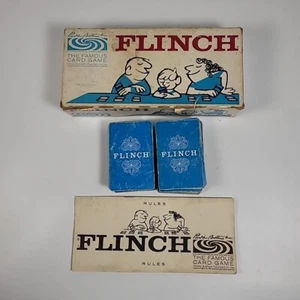 1963 Parker Brother FLINCH The Famous Card Game Family Vintage Complete - Picture 1 of 1