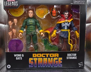 MARVEL LEGENDS - DR. STRANGE, WONG & BATS COMIC FIGURE PACK - AMAZON EXCLUSIVE - Picture 1 of 7