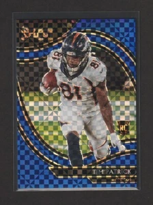 Tim Patrick 2020 Panini Select #375 Blue Checkerboard Prizm 26/49 Detroit Lions - Picture 1 of 2