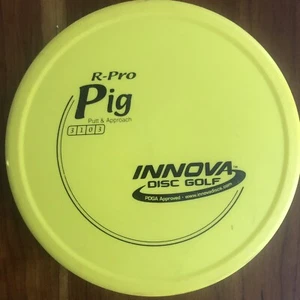 Older Innova R-Pro Pig Penned 3-Speed Slightly Gummy Yellow - Picture 1 of 2