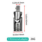 1/3Pcs Impact Swivel Universal Drive Joint Air Socket Adapter Set 1/4" 3/8" 1/2"