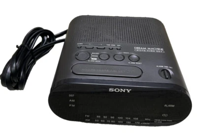 Цифровой будильник Sony Dream Machine ICF-C218 AM FM-радио черный  - Изображение 1 из 4