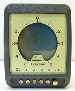 Federal DEI-74110-D Maxµm (Maxum) .001mm Digital Electronic Indicator - Picture 1 of 6