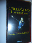 Neuer NEIL DIAMOND "Love at the Greek" Raritt VHS Kassette NEU unbenutzt