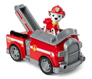PAW Patrol Marshall’s Fire Engine Vehicle with Collectible Marshall Figurine - Picture 1 of 5