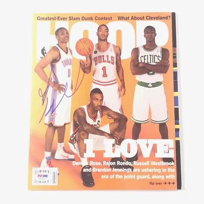 Foto de revista firmada por Russell Westbrook PSA/DNA Oklahoma City Thunder Foto 1 de 3