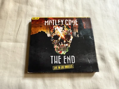 Motley Crue - The End Live in Los Angeles CD/DVD 2016 Eagle 80s Hair OOP RARE Foto 1 de 4