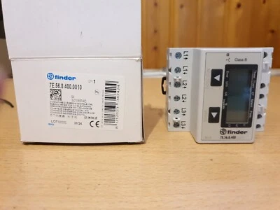  Wirkstrom-Wandlerzähler elektr. 3x5A Wandlerz. MID m. Display 1 STK - Bild 1 von 3