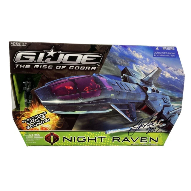 Hasbro G.I. Joe 3.75" The Rise of Cobra Night Raven with Air-Viper V1