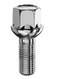BULLONE M 14 x 1,5 SFERICO filetto 65 mm CHIAVE 17 ACCIAIO 10.9 AUDI/ VW/ MER - Picture 1 of 3