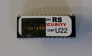 Williams WPC-S CPU G10/U22 security chip Roadshow pinball machine - Picture 1 of 3