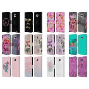 OFFICIAL LEBENSART CONTEXTS LEATHER BOOK WALLET CASE COVER FOR MOTOROLA PHONES - Picture 1 of 18