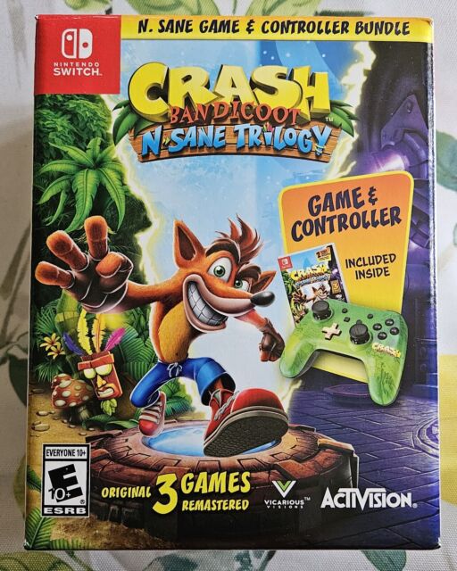 Jogo Crash Bandicoot N. Sane Trilogy Activision Nintendo Switch em Promoção  é no Bondfaro