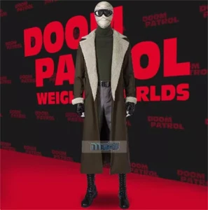 Doom Patrol Negative Man Cosplay Costume Outfits Halloween Men's Clothing Shoes - Picture 1 of 20