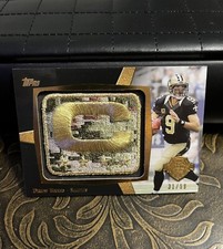 2013 Topps Drew Brees NFL Captain's Patch Card  31/99