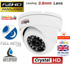 CCTV DOME CAMERA OUTDOOR 1080P 2MP 3000TVL HD DIGITAL 20M NIGHT VISION BNC WIRED
