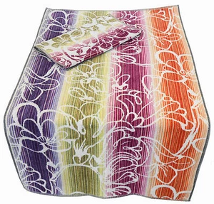 MISSONI HOME SET ASCIUGAMANI VELOUR REVERSIBILE PENELOPE 100 VINTAGE - Picture 1 of 13