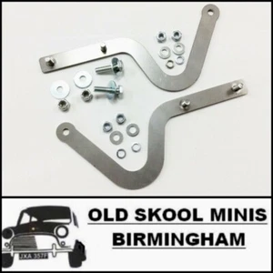 CLASSIC MINI BONNET HINGE MK3 1970> PAIR INCLUDING FITTINGS BMP348 BMP349 5W8 - Picture 1 of 1
