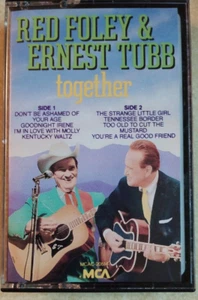 Red Foley & Earnest Tubb Cassette Together MCA 1989 Vintage Music - Bild 1 von 5