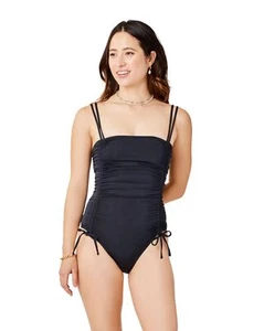 Carve Designs Jessa One Piece Women's Swimsuit, Black, Large - Picture 1 of 4