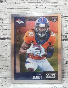 2020 Panini Chronicles Score #452 Rookie Jerry Jeudy Denver Broncos - Picture 1 of 2