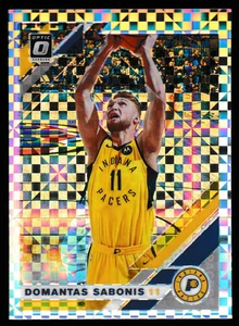 2019-20 Donruss Optic Checkerboard #138 Domantas Sabonis - Bild 1 von 2