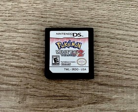 Pok&eacute;mon White Version 2 (Nintendo DS, 2012) - Tested - US Version - NDS - VG