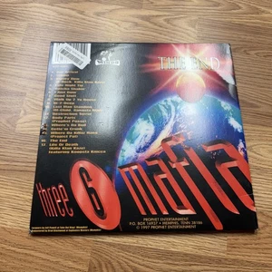 Vintage Three 6 Mafia The End 2xLP Vinyl 1997 Memphis Rap Hip Hop Orange Record - Picture 1 of 7