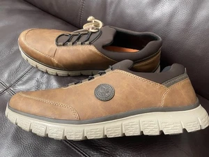 Rieker Herren Schuhe Halbschuhe 46 Braun Neu - Bild 1 von 6
