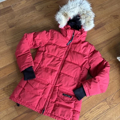 180 Canada Goose Red Trillium Parka Heritage $1750 pele de coiote s - Imagem 1 de 4