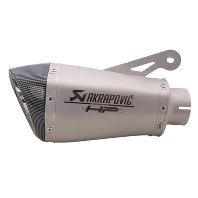 Puntas de silenciador de tubo de escape deslizables 60 mm para BMW S1000RR 2010-2014 S1000R 2010-16 Foto 1 de 4