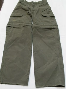 PANTALONES CARGO BOY CUB CONVERTIBLES SWITCHBACK - JÓVENES 8 - BSA VERDE OLIVA con logotipo - Imagen 1 de 6